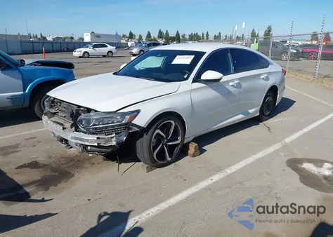 2018 Honda Accord Sport из США, поврежденный, VIN 1HGCV1F39JA078120